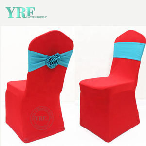 YRF Groothandel Spandex Rode Stretch Wedding Chair Covers
