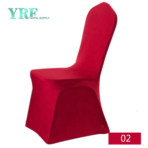 YRF Factory Groothandel Goedkope Universal Spandex Red Chair Covers